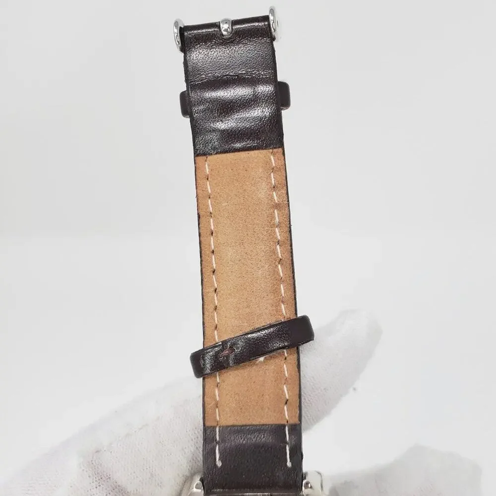 Disney Mickey Mouse 80th Anniversary Watch Silver/Brown